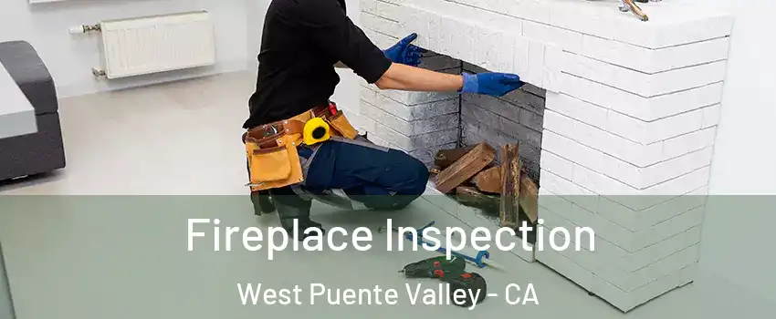  Fireplace Inspection West Puente Valley - CA