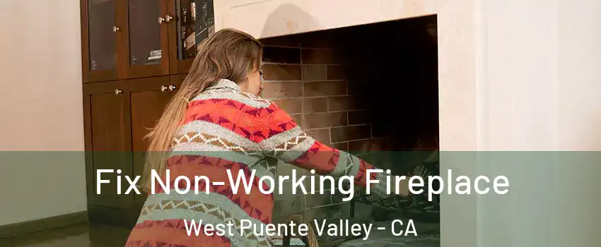  Fix Non-Working Fireplace West Puente Valley - CA