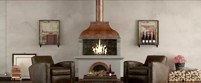 Thelin Hearth Products Providence Pellet Insert Fireplace Installation in West Puente Valley, CA