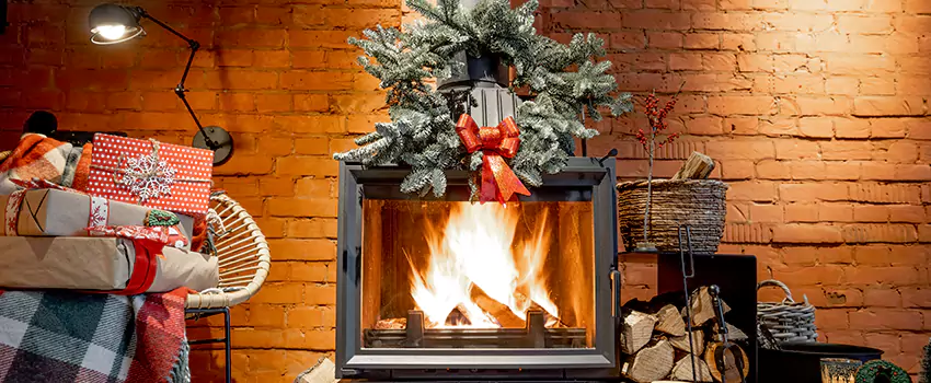Travis Industries Linear Gas Fireplace Installation in West Puente Valley, California