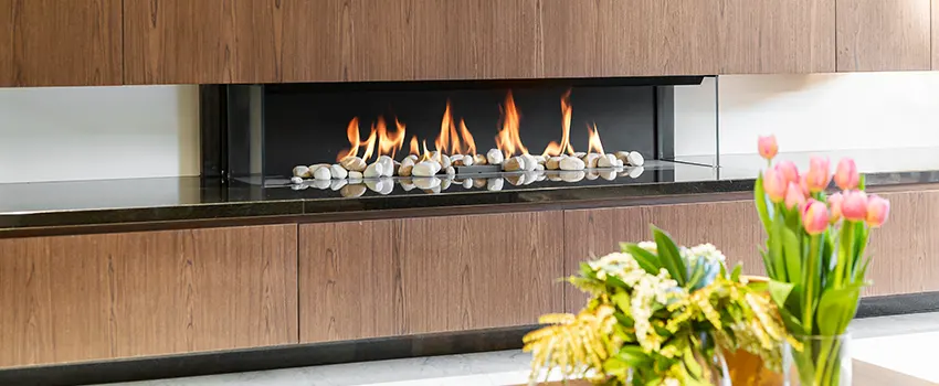 Double-height Fireplace Design Refurbishment in West Puente Valley, California